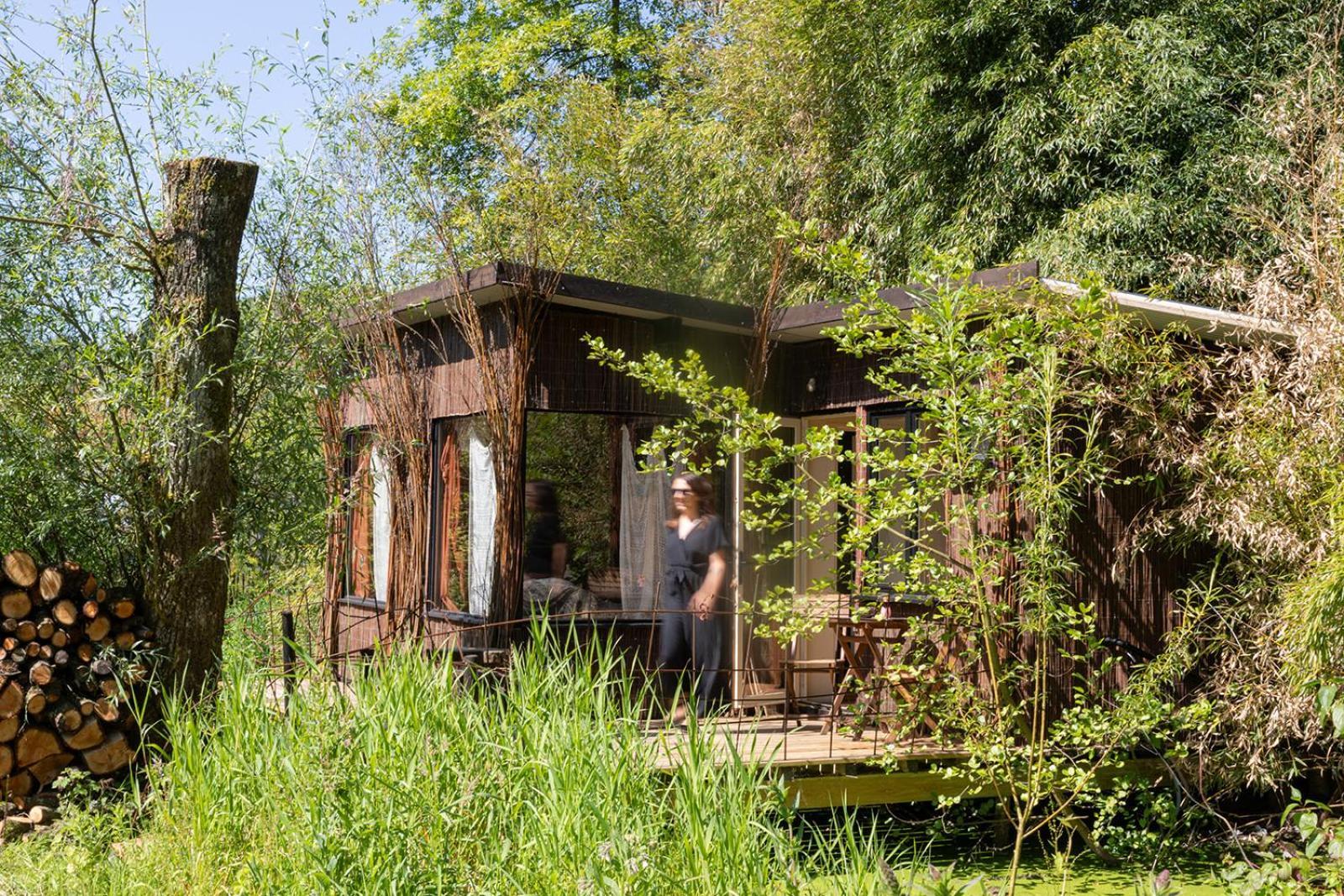 Les Cabanes Des Marais La Madelaine-sous-Montreuil Zewnętrze zdjęcie